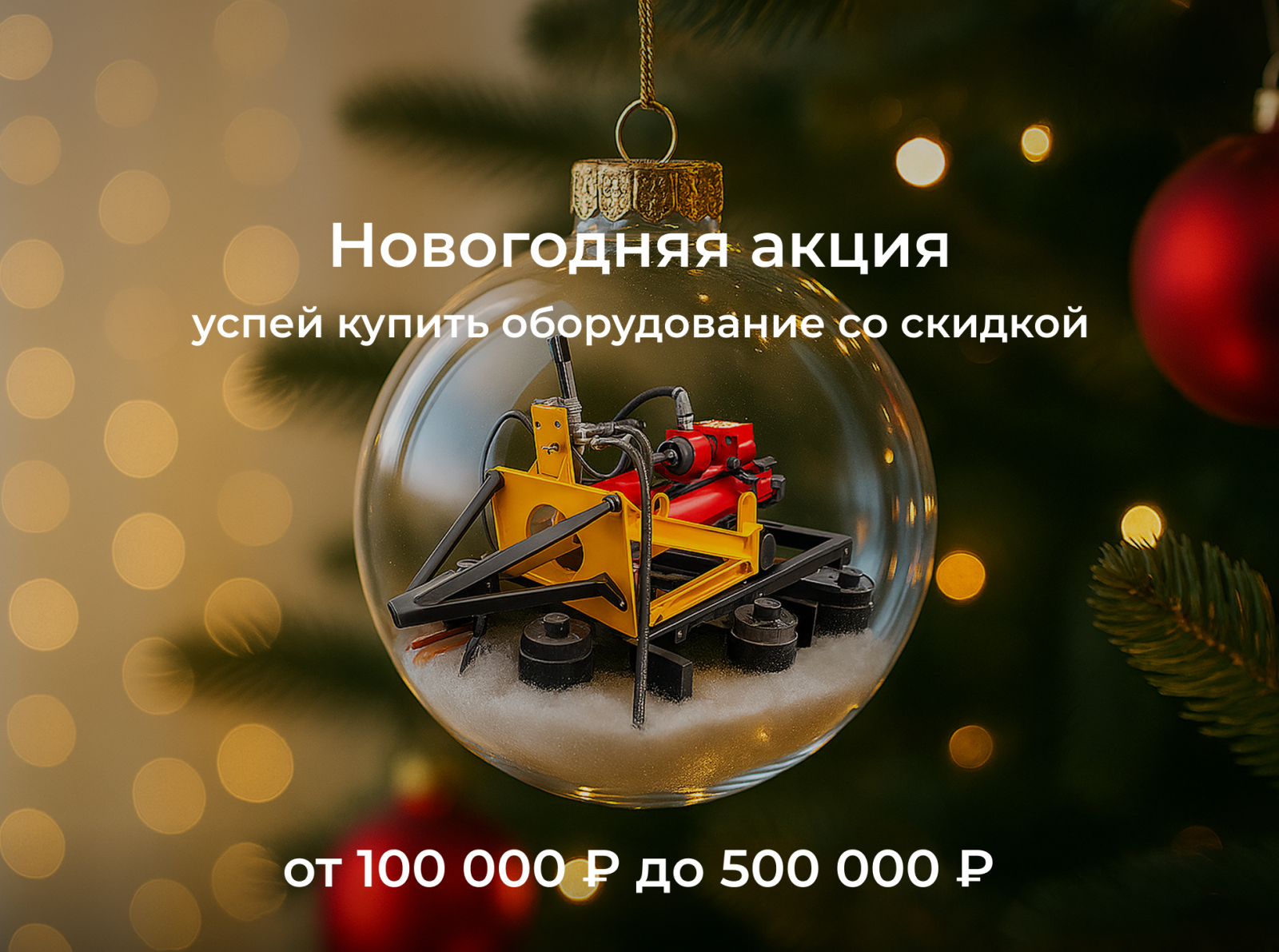 Новогодняя акция от завода «Гидрофоб» - скидки от 100 000 ₽ до 500 000 ₽