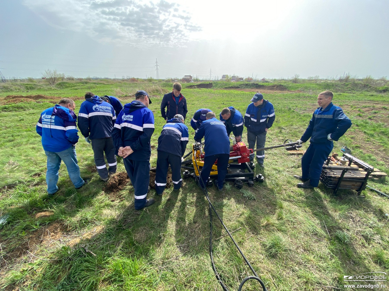 Бригада от АО «Газпром газораспределение Вологда» успешно прошла обучение на УПКТ-30В с поверхности